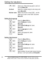 Preview for 84 page of AUDIOLINE BIGTEL 120 Operating Instructions Manual