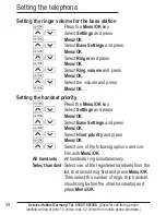 Preview for 86 page of AUDIOLINE BIGTEL 120 Operating Instructions Manual