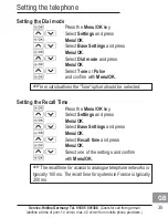 Preview for 87 page of AUDIOLINE BIGTEL 120 Operating Instructions Manual