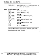 Preview for 90 page of AUDIOLINE BIGTEL 120 Operating Instructions Manual