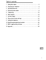 Предварительный просмотр 37 страницы AUDIOLINE BigTel 150 Operating Instructions Manual