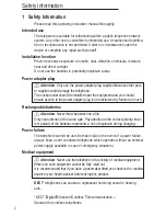 Предварительный просмотр 38 страницы AUDIOLINE BigTel 150 Operating Instructions Manual