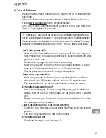 Предварительный просмотр 65 страницы AUDIOLINE BigTel 150 Operating Instructions Manual