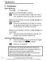 Preview for 16 page of AUDIOLINE BigTel 200 Operating Instructions Manual