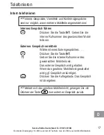 Preview for 19 page of AUDIOLINE BigTel 200 Operating Instructions Manual