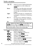 Preview for 30 page of AUDIOLINE BigTel 200 Operating Instructions Manual