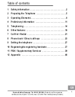 Preview for 51 page of AUDIOLINE BigTel 200 Operating Instructions Manual