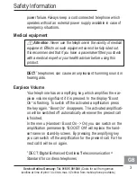 Preview for 53 page of AUDIOLINE BigTel 200 Operating Instructions Manual