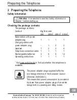 Preview for 55 page of AUDIOLINE BigTel 200 Operating Instructions Manual