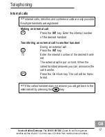 Preview for 67 page of AUDIOLINE BigTel 200 Operating Instructions Manual