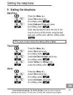 Preview for 77 page of AUDIOLINE BigTel 200 Operating Instructions Manual