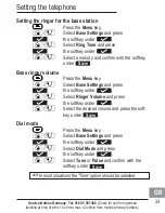 Preview for 83 page of AUDIOLINE BigTel 200 Operating Instructions Manual