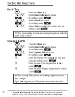 Preview for 84 page of AUDIOLINE BigTel 200 Operating Instructions Manual