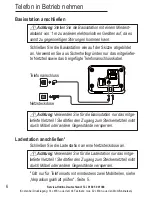 Предварительный просмотр 8 страницы AUDIOLINE BigTel 280 Operating Instructions Manual