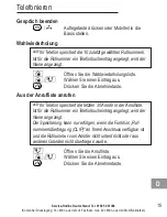 Предварительный просмотр 17 страницы AUDIOLINE BigTel 280 Operating Instructions Manual