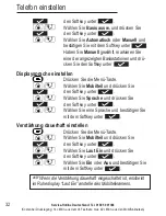 Предварительный просмотр 34 страницы AUDIOLINE BigTel 280 Operating Instructions Manual