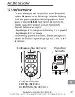 Предварительный просмотр 39 страницы AUDIOLINE BigTel 280 Operating Instructions Manual