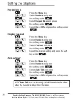 Предварительный просмотр 90 страницы AUDIOLINE BigTel 280 Operating Instructions Manual