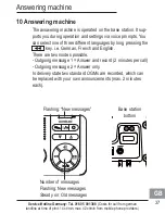 Предварительный просмотр 97 страницы AUDIOLINE BigTel 280 Operating Instructions Manual