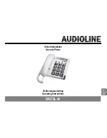 Preview for 1 page of AUDIOLINE Bigtel 48 Operating Instructions Manual