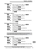 Preview for 21 page of AUDIOLINE BigTel 480 Operating Instructions Manual