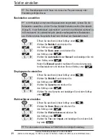 Preview for 22 page of AUDIOLINE BigTel 480 Operating Instructions Manual