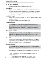 Preview for 36 page of AUDIOLINE BigTel 480 Operating Instructions Manual