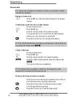 Preview for 46 page of AUDIOLINE BigTel 480 Operating Instructions Manual