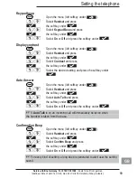 Preview for 53 page of AUDIOLINE BigTel 480 Operating Instructions Manual