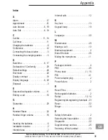 Preview for 65 page of AUDIOLINE BigTel 480 Operating Instructions Manual