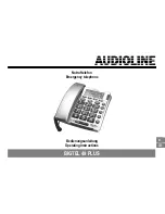 AUDIOLINE BIGTEL 49 PLUS Operating Instructions Manual preview