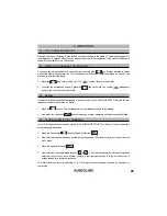 Preview for 29 page of AUDIOLINE CDL 971G Operating Instructions Manual