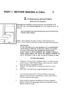 Предварительный просмотр 7 страницы AUDIOLINE CDL400 User Instructions