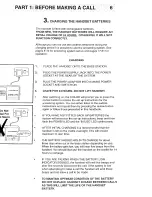 Предварительный просмотр 8 страницы AUDIOLINE CDL400 User Instructions