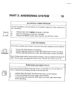 Предварительный просмотр 20 страницы AUDIOLINE CDL400 User Instructions