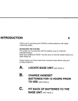 Предварительный просмотр 5 страницы AUDIOLINE CDL500 Handbook