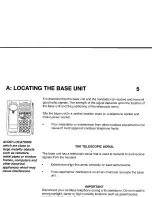 Предварительный просмотр 6 страницы AUDIOLINE CDL500 Handbook