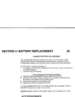 Предварительный просмотр 26 страницы AUDIOLINE CDL500 Handbook