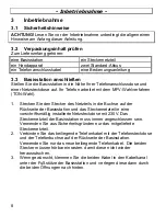 Предварительный просмотр 8 страницы AUDIOLINE DECT 4100 Operating Instructions Manual