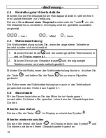 Предварительный просмотр 12 страницы AUDIOLINE DECT 4100 Operating Instructions Manual