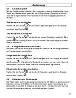 Предварительный просмотр 13 страницы AUDIOLINE DECT 4100 Operating Instructions Manual