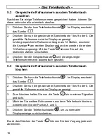 Предварительный просмотр 16 страницы AUDIOLINE DECT 4100 Operating Instructions Manual