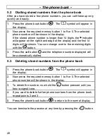 Предварительный просмотр 40 страницы AUDIOLINE DECT 4100 Operating Instructions Manual