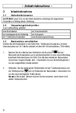 Preview for 8 page of AUDIOLINE DECT 7500micro Operating Instructions Manual