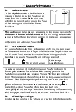 Preview for 9 page of AUDIOLINE DECT 7500micro Operating Instructions Manual