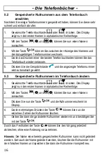 Preview for 16 page of AUDIOLINE DECT 7500micro Operating Instructions Manual