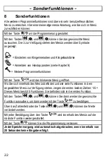 Preview for 22 page of AUDIOLINE DECT 7500micro Operating Instructions Manual