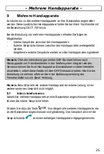 Preview for 25 page of AUDIOLINE DECT 7500micro Operating Instructions Manual