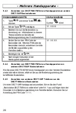 Preview for 28 page of AUDIOLINE DECT 7500micro Operating Instructions Manual