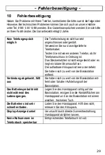 Preview for 29 page of AUDIOLINE DECT 7500micro Operating Instructions Manual